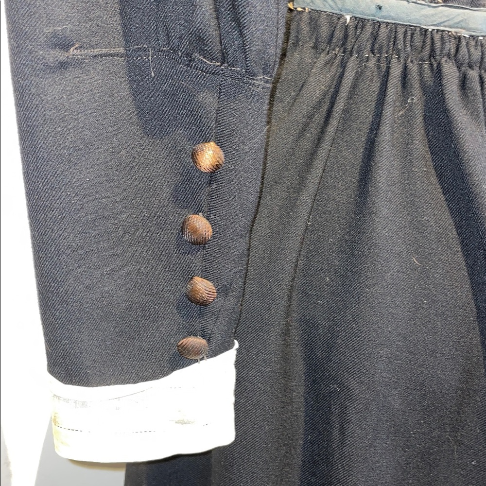 Vintage wool daysuit 1917 jacket and skirt - Picture 5 of 6